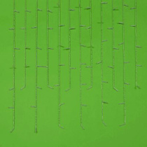 Гирлянда электрическая Бахрома 3м 96LED светодиодная, белый провод, 220В, шампань