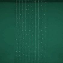 Гирлянда электрическая Занавес 1,5*1,5м 150LED светодиодная, 220 В, свечение шампань