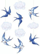 Комплект для оформления "Весенние ласточки"