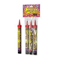 Свечи для торта - Фонтан "Золотые искры", 14см, 50 сек., 4шт/уп