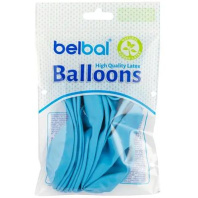 Набор шаров 14" Пастель Голубой/Sky Blue 12шт/уп