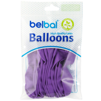 Набор шаров 14" Пастель Лавандовый/Lavender 12шт/уп