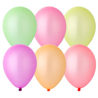 Шар Неон 12" ассорти ТМ "GEMAR" 100 шт. в уп.