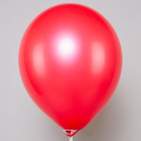Шар Пастель 10" красный 50 шт. в уп.