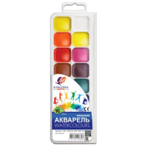Акварельные краски 16цв. Классика, медовые, п\упак, б\к