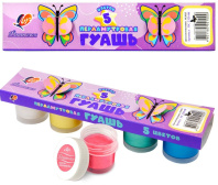 Гуашь  5цв  75мл Фантазия, перламутровая