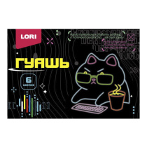 Гуашь  6 цв 90мл "Киберкотики"