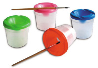 Стакан непроливайка  одинарный "Ассорти"