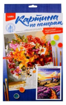 Картина по номерам на картоне 20*30см "Прекрасная долина"