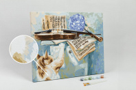 Картина по номерам на холсте 40*50см "Любопытство"