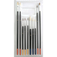 Набор кистей "deVENTE. Art" 10 шт, микс