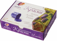 Набор акрил. красок  16 цв. 320мл, глянцевые