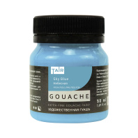 Гуашь художественная Таир 50мл небесный