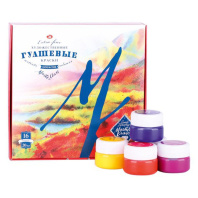 Набор художественной гуаши 16цв 320мл  ЗХК "Мастер класс"