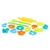 Набор инструментов для лепки 15шт.+ скалка