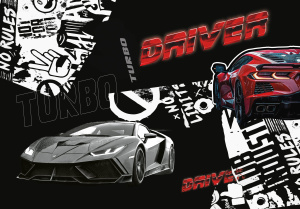 Настольное покрытие д/лепки 33*23см "Driver"