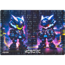 Настольное покрытие д/лепки 33*23см "Robotic. 3D" 600мкм