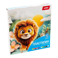 Пластилин 12цв 180гр. FUNNY FRIENDS