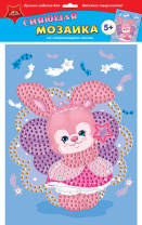 Аппликация из EVA А3  "Зайка-фея" 5+