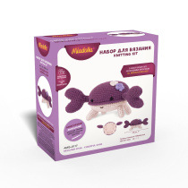 Набор для вязания игрушки "Веселый краб" 14+