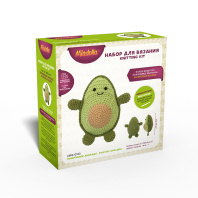 Набор для вязания игрушки "Позитивное авокадо" 14+