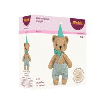 Набор для изготовления игрушки 19см "Мишка Тим" 14+