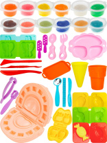 Набор для лепки легк. пластилином 12цв. "Стоматолог" 29 предметов