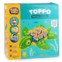 Набор для творчества "Puzzle Foam. Черепаха" шариковый пластилин