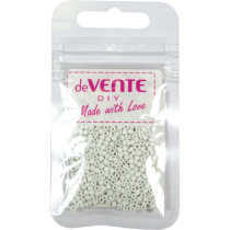 Бисер круглый "deVENTE. Opaque"  2 мм, 10гр, стекло, матовый, белый