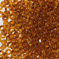 Бисер круглый "GAMMA"  2,3мм   5гр стекло, коричневый