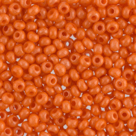 Бисер круглый "GAMMA"  2,3мм 5гр стекло, матовый, абрикосовый