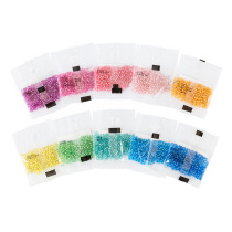 Бисер круглый "GAMMA"  2,3мм,  5гр ассорти 03 прозрачный, 10шт/уп