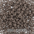 Бисер круглый "GAMMA"  2,3мм,  5гр стекло,серый