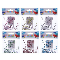 Набор "Глазки подвижные с ресницами" 6мм, 100 шт