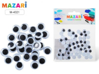 Набор "Глазки подвижные" 10мм, 60 шт