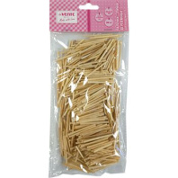 Набор "Палочки спички деревянные" 42*2*2мм 500шт. бамбуковые, натуральный цвет