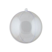 Заготовка пластиковая для росписи D=10см прозрачный