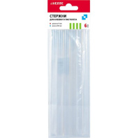 Клей для клеевого пистолета 11мм, 20см, 6 шт.