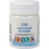 Лак акриловый "Decola" 50 мл , матовый
