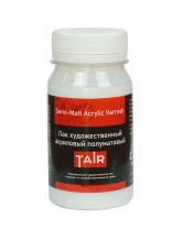 Лак акриловый "Таир" 100 мл , полуматовый