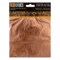 Поталь  медь Decola 14х14 см, 25 л.