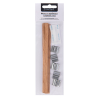 Фитили деревянные с держателями 14см, 5шт/уп