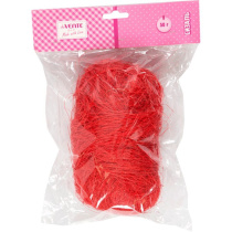 Волокно сизалевое натуральное "deVENTE" 50 г, красное