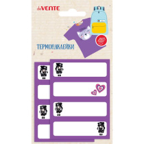 Набор именных термонаклеек на тканевой основе "deVENTE. Anime Girl" 60x20 мм, 8 шт.