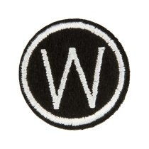 Термоаппликация 3*3см "W"