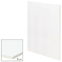 Пенокартон  20*30см , 3мм, плотность 360 г/м2, матовый белый