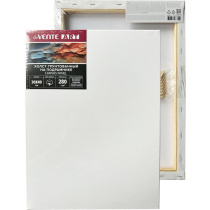 Холст на подрамнике 30*40см 100% хлопок,280г/м, мелкое зерно, грунтованный