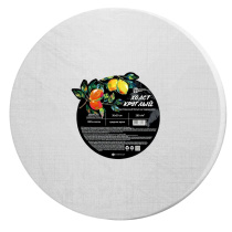 Холст на подрамнике Круглый D30см "Феникс+. Лимоны" 100% хлопок, 280 г/м2, среднее зерно