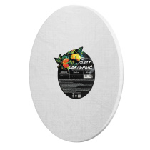 Холст на подрамнике Овальный 30*40см "Феникс+. Лимоны" 100% хлопок, 280 г/м2, среднее зерно