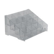 Горка-накопитель универсальная "Канцлер" 25 ячеек, 400*240*380мм, акрил